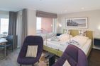 Residenz am Meer Whg. 26 "bi Strön" Hafennähe/Ostseite - Wohnzimmer