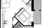  Ferienwohnung "Meerblick" Marina Wendtorf Kieler Förde - Grundriss