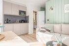 Green Village Ferienwohnung Igelnest Benz - Küche / Küchenzeile