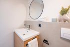 Green Village Ferienwohnung Igelnest Benz - Badezimmer