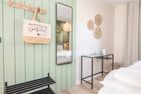 Green Village Ferienwohnung Igelnest Benz - Schlafzimmer