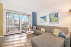 Seeblick Anlage App. Oberdeck Koserow - Wohnzimmer
