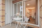 Seeblick Anlage Fewo Unterdeck Koserow - Terrasse