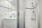 Seeblick Anlage App. Leuchtturm Koserow - Badezimmer