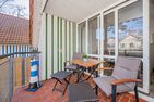 Seeblick Anlage App. Leuchtturm Koserow - Balkon