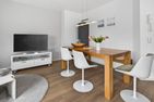  Strandbude Innenstadt Kurplatz - Wohnzimmer