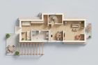  Ferienhaus am Peenestrom Quilitz - Grundriss