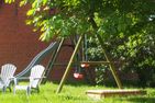  Ferienwohnung Wattwurm Ockholm Dagebüll - Garten