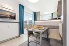  Ferienwohnung Küstenkind direkt am Strand, modern eingerichtet mit Meerblick Bansin - Küche / Küchenzeile