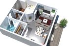  Ferienwohnung Tintenfisch Koserow - Grundriss