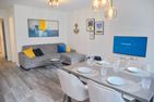  Haus MeerNah Whg. 3 inkl. WLAN Grömitz - Wohnzimmer