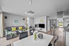  Ferienwohnung „Infinity“ Marina Wendtorf Kieler Förde - Wohnzimmer
