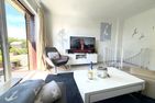  Seewievke - Fernsicht 10b, App. 3 Wenningstedt - Wohnzimmer