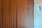 Haus Nordenlicht Ferienwohnung „Holm" Wittdün auf Amrum - Flur mit Kleiderschrank
