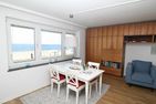 Residenz am Meer Watt'n Blick Hafennähe/Ostseite - Wohnzimmer