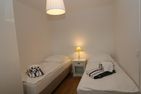 Residenz am Meer Watt'n Blick Hafennähe/Ostseite - Schlafzimmer