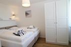 Residenz am Meer Watt'n Blick Hafennähe/Ostseite - Schlafzimmer