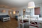 Residenz am Meer Watt'n Blick Hafennähe/Ostseite - Wohnzimmer