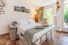  Ferienwohnung Seelenhafen mit Terrasse und nur 400 m zum Strand Bansin - Schlafzimmer