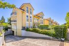  Ferienwohnung Seelenhafen mit Terrasse und nur 400 m zum Strand Bansin - Fassade / Eingang