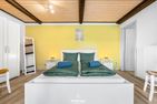  Ferienwohnung Ole - Reet und Erholung - Ringsberg bei Glücksburg Flensburger Förde - Schlafzimmer