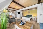  Ferienwohnung Ole - Reet und Erholung - Ringsberg bei Glücksburg Flensburger Förde - Wohnzimmer