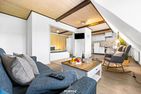  Ferienwohnung Ella - Reet und Erholung - Ringsberg bei Glücksburg Flensburger Förde - Wohnzimmer