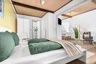  Ferienwohnung Ella - Reet und Erholung - Ringsberg bei Glücksburg Flensburger Förde - Schlafzimmer
