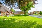  Ferienwohnung Ella - Reet und Erholung - Ringsberg bei Glücksburg Flensburger Förde - Gartenblick
