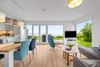  Ferienwohnung WeitBlick Olpenitz Ostseeresort Olpenitz - Wohnzimmer