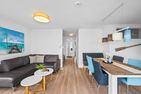  Ferienwohnung WeitBlick Olpenitz Ostseeresort Olpenitz - Wohnzimmer