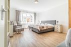  Ferienwohnung Clematis Wyk auf Föhr - Das erste der beiden Schlafzimmer.