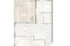  Binnendiek Resort Haus 1 Wohnung 15 St. Peter-Ording - Grundriss