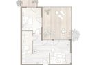  Binnendiek Resort Haus 1 Wohnung 16 St. Peter-Ording - Grundriss