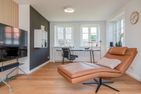  Traumhaus unter Reet Utersum - Wohnzimmer