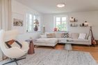 Traumhaus unter Reet Utersum - Wohnzimmer