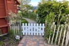  Ferienhaus Nils Holgersson Schönberg-Kalifornien Kieler Förde - Garten
