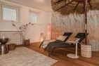  Traumhaus unter Reet Utersum - Wellness