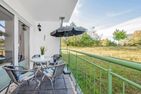  Ferienwohnung Seemöwe Heringsdorf - Terrasse