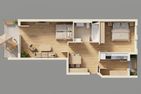  Ferienwohnung Seemöwe Heringsdorf - Grundriss