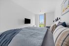  Ferienwohnung „Möwenblick“ Marina Wendtorf Kieler Förde - Schlafzimmer