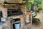  Ferienwohnung Mittschiffs mit Sauna, Whirpool & Garten - nur 500 Meter zum Meer Heringsdorf - Garten