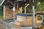  Ferienwohnung Mittschiffs mit Sauna, Whirpool & Garten - nur 500 Meter zum Meer Heringsdorf - Whirlpool