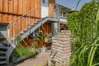  Ferienwohnung Mittschiffs mit Sauna, Whirpool & Garten - nur 500 Meter zum Meer Heringsdorf - Fassade / Eingang