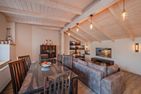  Apartment Brücke mit Garten, Sauna & Hot-Tube - nur 500 Meter zum Strand Heringsdorf - Wohnzimmer