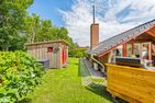  Ferienhaus Kiek in Glücksburg Flensburger Förde - Garten