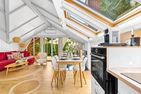 Ferienhaus Kiek in Glücksburg Flensburger Förde - Wohnzimmer