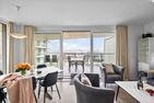  Ferienwohnung "Meersicht Ostseezeit" Marina Wendtorf Kieler Förde - Wohnzimmer