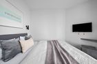  Ferienwohnung "Meersicht Ostseezeit" Marina Wendtorf Kieler Förde - Schlafzimmer
