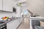  Ferienhaus "Mien Eck" Marina Wendtorf Kieler Förde - Küche / Küchenzeile